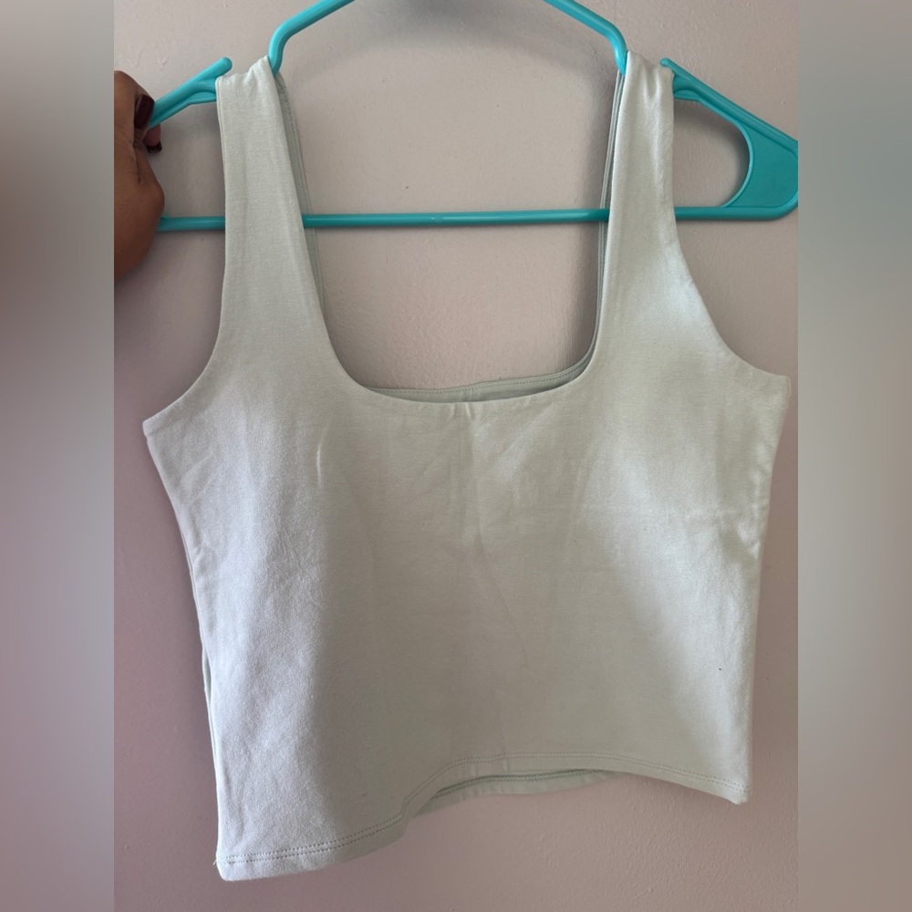 Abercrombie & Fitch Soft AF Collection SquareNeck Crop Tank